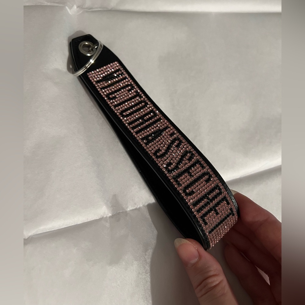 Victoria’s Secret Pink Rhinestone KeyChain Wristlet